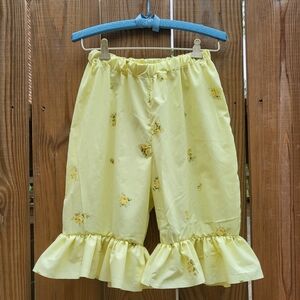 Judy Ruffled Granny Bloomers in BUTTERCUP S/M